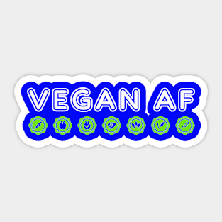 Vegan AF Sticker